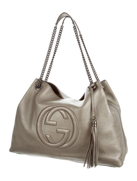 gucci bag with metal chain|gucci chain detail handbags.